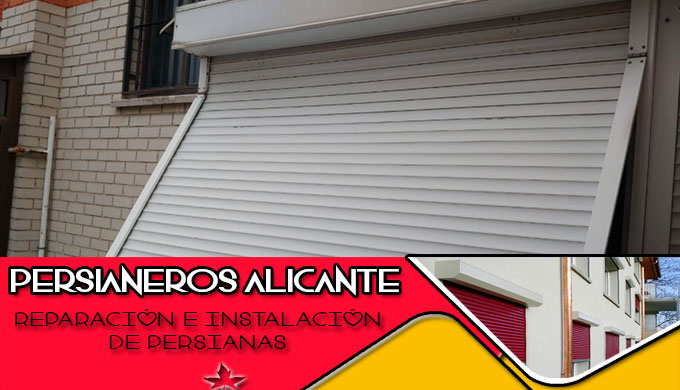 Reparación persianas Calpe 2 arreglar persiana descolgada